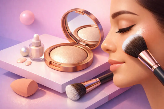 How to Apply Highlighter With a Brush Easily