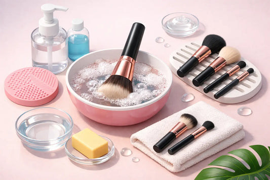 How to Clean Synthetic Makeup Brushes Safely