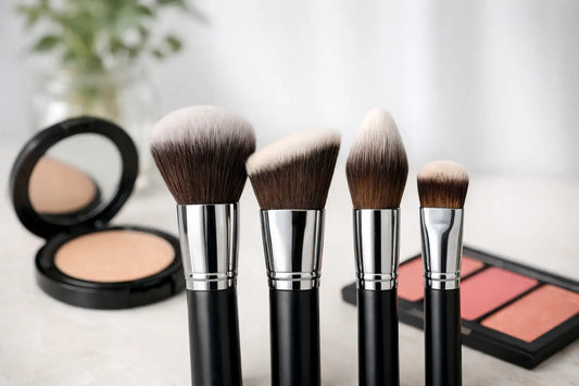 Face Brush Shapes: Your Easy Makeup Match