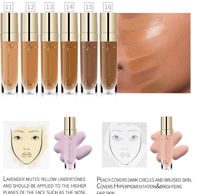 Pudaier Long-Wear Concealer Foundation
