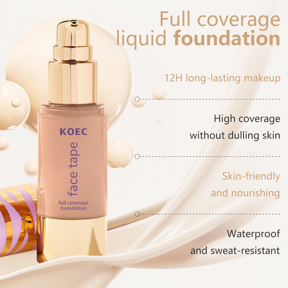 Waterproof Matte Foundation - Full Coverage