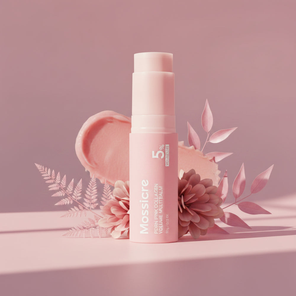 Cross-Border Hit Product Tk Pink Collagen Multi-Effect Plumping Balm Essence Stick For Skin To Regain Youthful Radiance