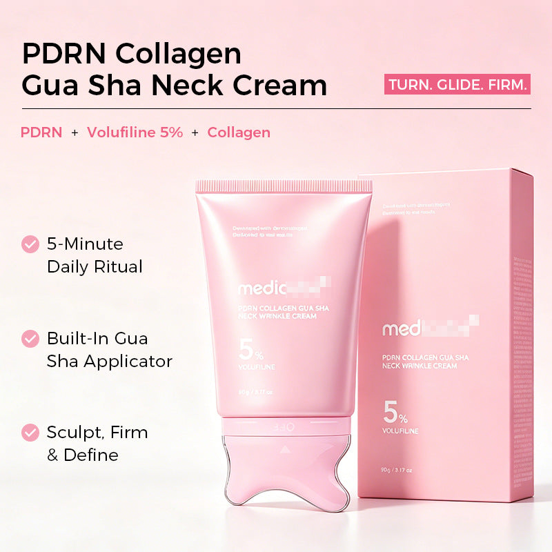 Cross-Border Mde Collagen Gua Sha Neck Cream 5% Volufiline Neck Wrinkle Cream