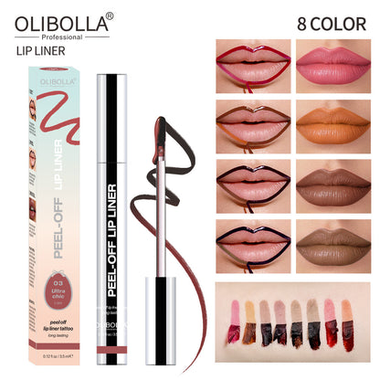 Tear Lip Liner Waterproof Lasting Non-fading Moisturizing Doodle Lip Lipstick Lip Gloss Lip Glaze Explosions Wholesale