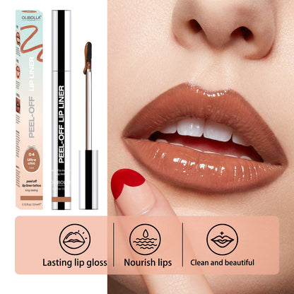 Tear Lip Liner Waterproof Lasting Non-fading Moisturizing Doodle Lip Lipstick Lip Gloss Lip Glaze Explosions Wholesale