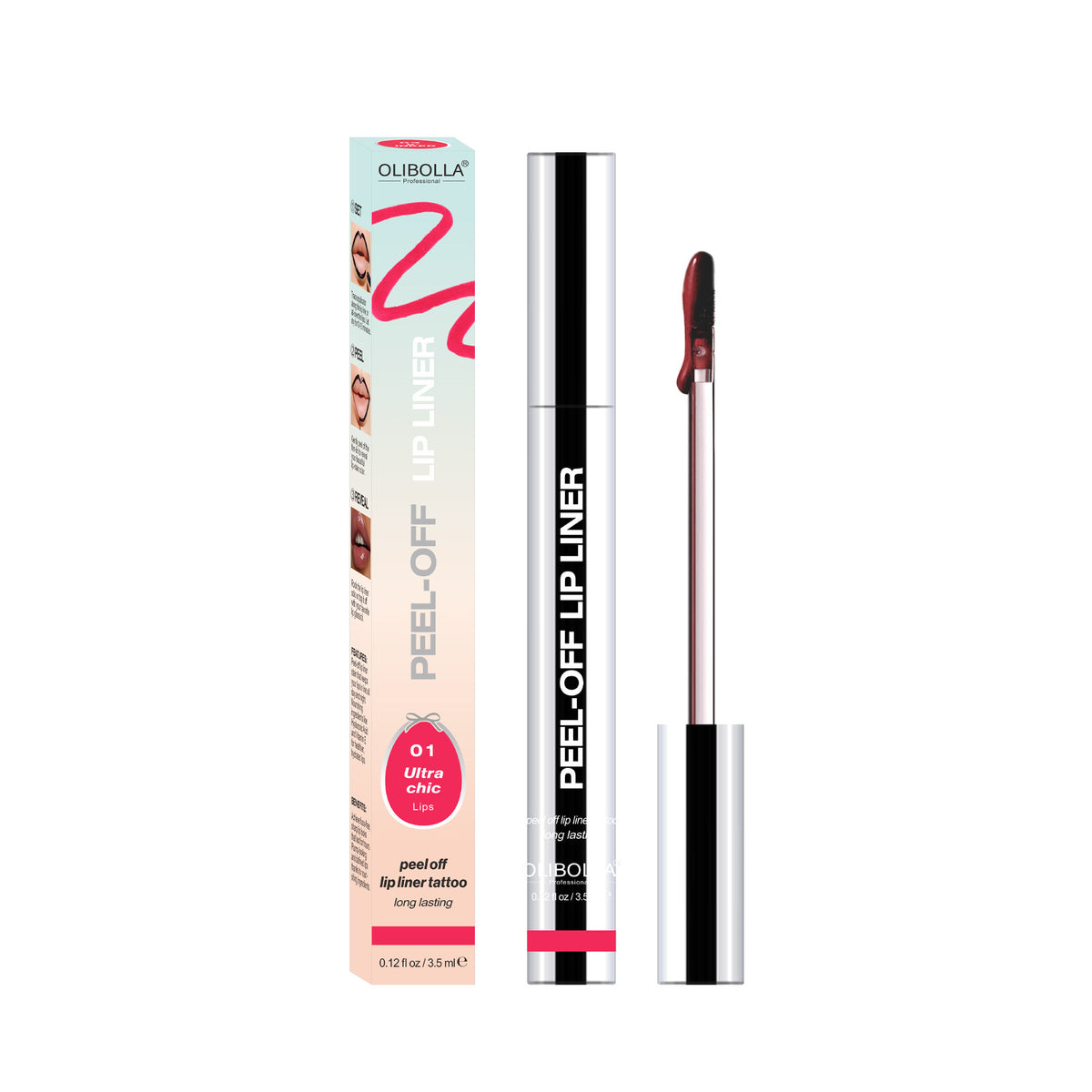 Tear Lip Liner Waterproof Lasting Non-fading Moisturizing Doodle Lip Lipstick Lip Gloss Lip Glaze Explosions Wholesale