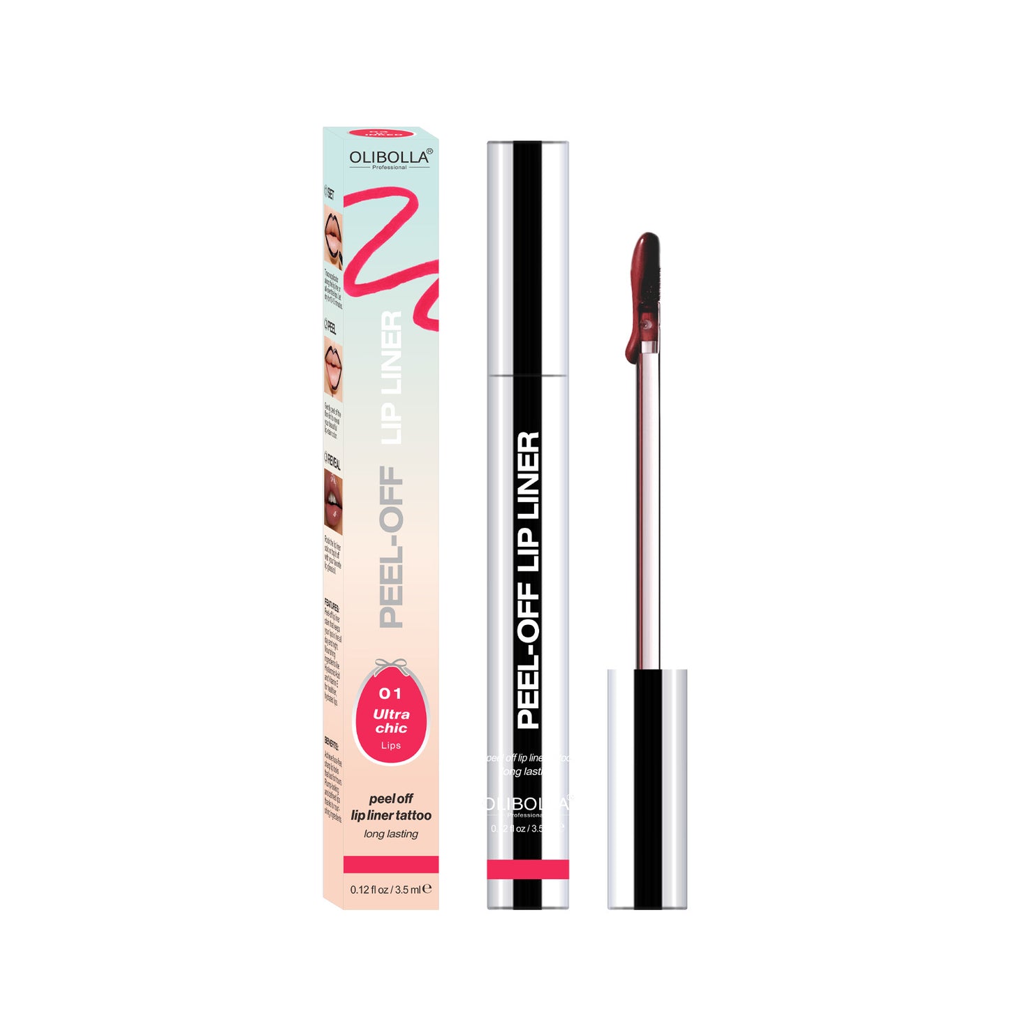 Tear Lip Liner Waterproof Lasting Non-fading Moisturizing Doodle Lip Lipstick Lip Gloss Lip Glaze Explosions Wholesale
