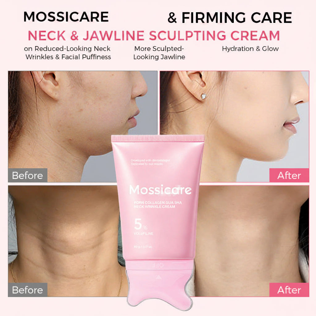 Cross-Border Mde Collagen Gua Sha Neck Cream 5% Volufiline Neck Wrinkle Cream