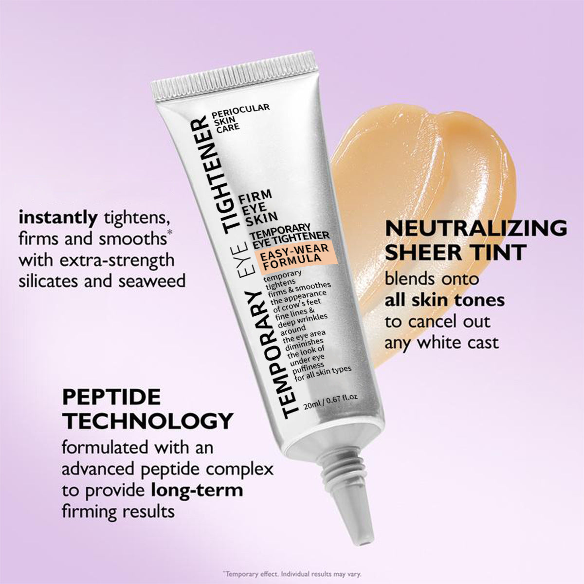 Cross-Border Instant Firmx Easy Wear Temporary Eye Tightener Instant Eye Cream