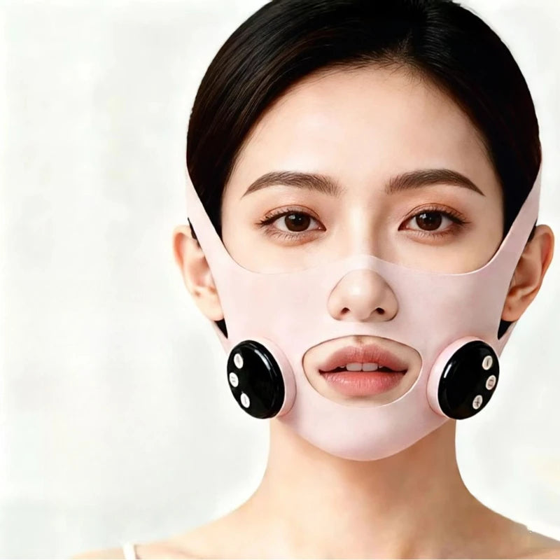 Mossicare EMS V-Face Lifting Mask – Microcurrent Sculpting Band