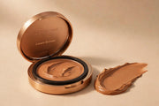 Mossicare Cream Bronzer Sun Kiss — open compact with cream swatch