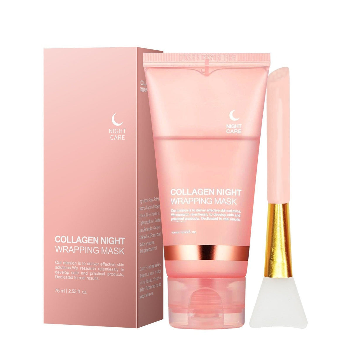 Mossicare Collagen Night Wrapping Mask jar